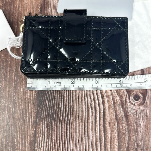 Lady Dior Jasmine Card Holder with dust bag NWT - Picture 11 of 13